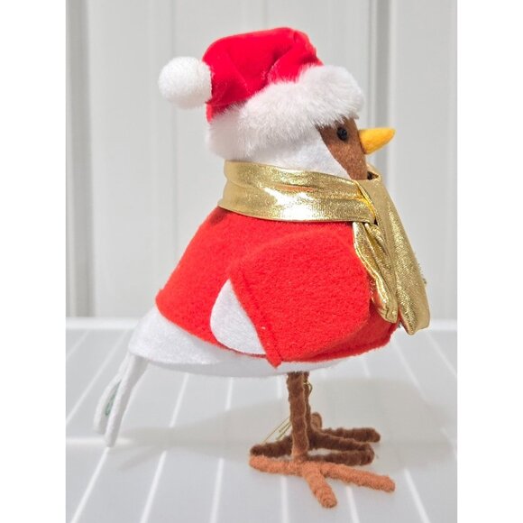 Target Featherly Friends 2025 Christmas Crinkle Santa Claus Suit Bird Figure - Picture 2 of 6